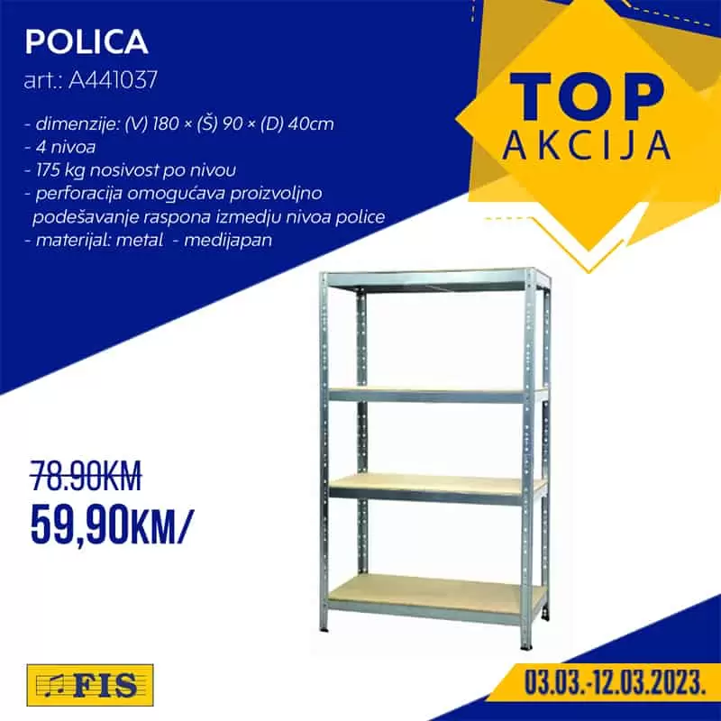 Fis TOP akcija za TOP artikle 3-12.3.2023.