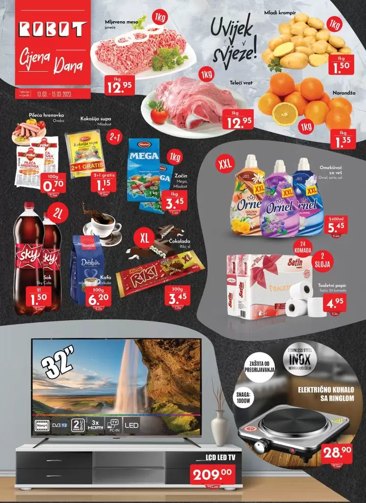 Robot akcija za početak sedmice 12-15.3.2023. 