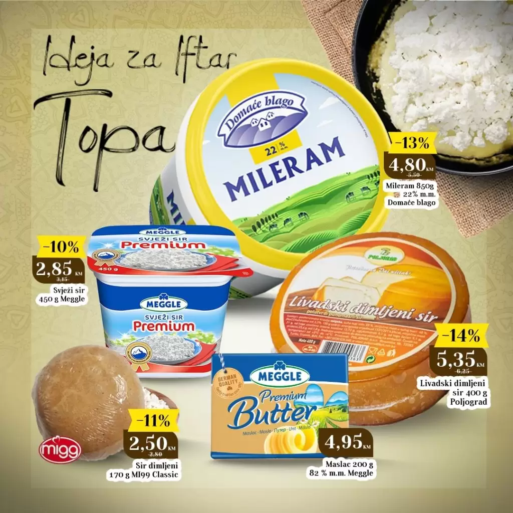 Bingo akcija SUPER CIJENE ⇢Ideja za Iftar TOPA