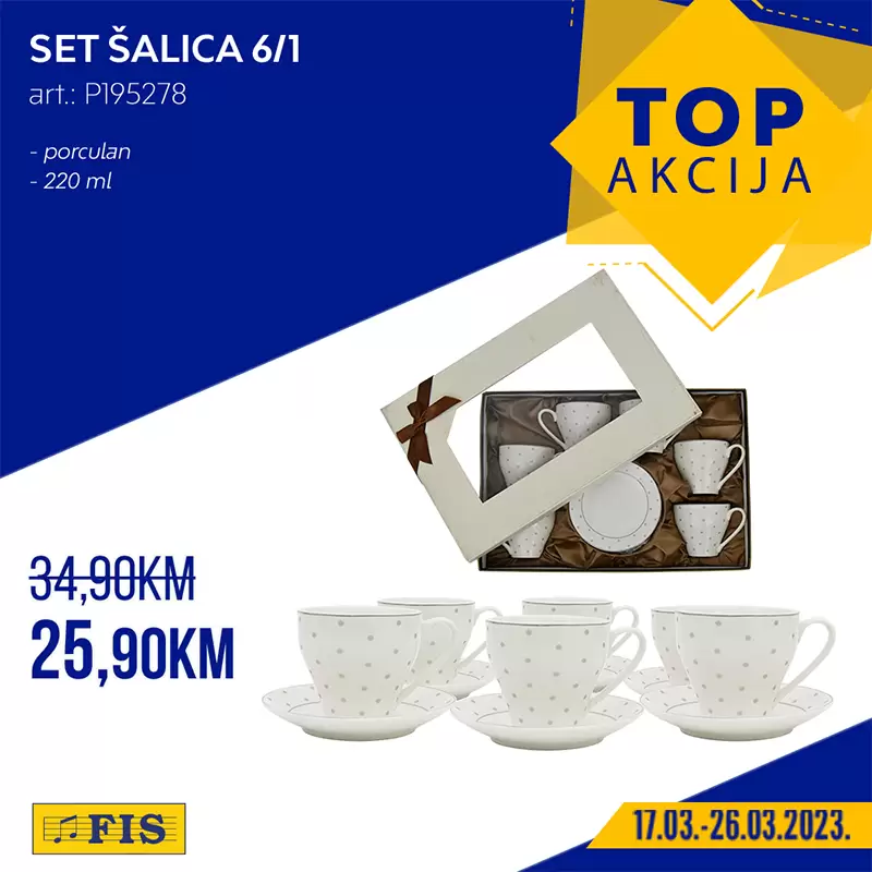 Fis TOP akcija za TOP artikle 17-26.3.2023.