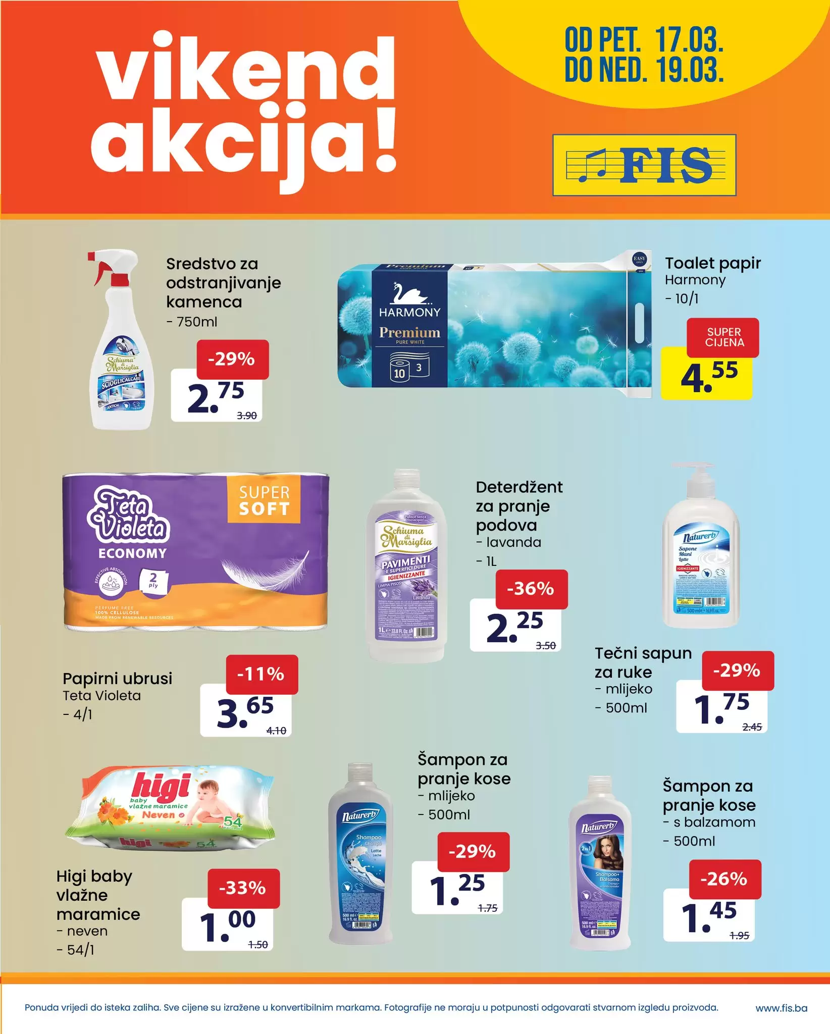 Fis vikend akcija 17-19.3.2023.