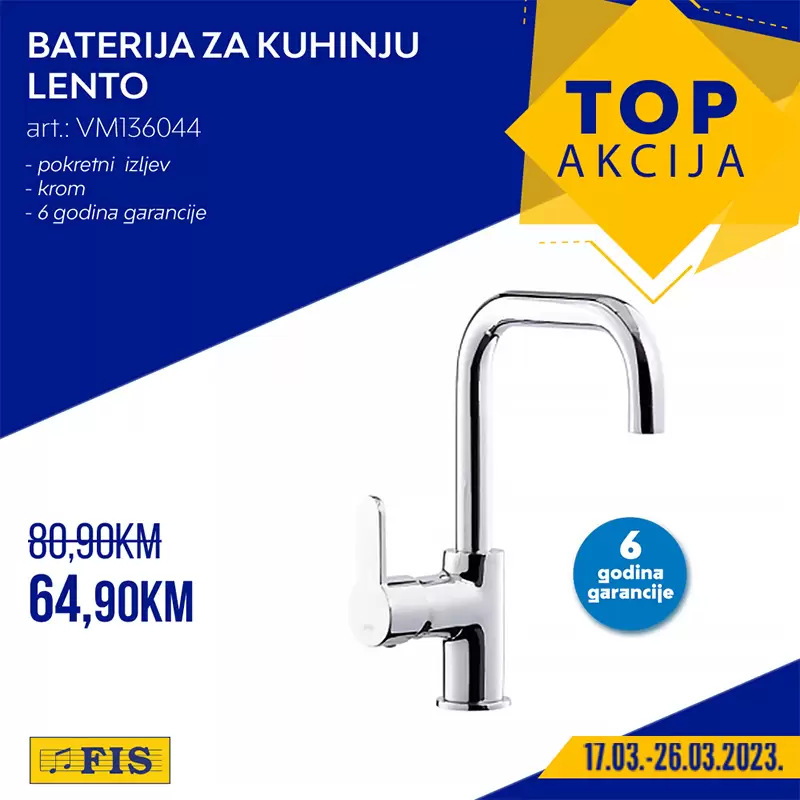 Fis TOP akcija za TOP artikle 17-26.3.2023.