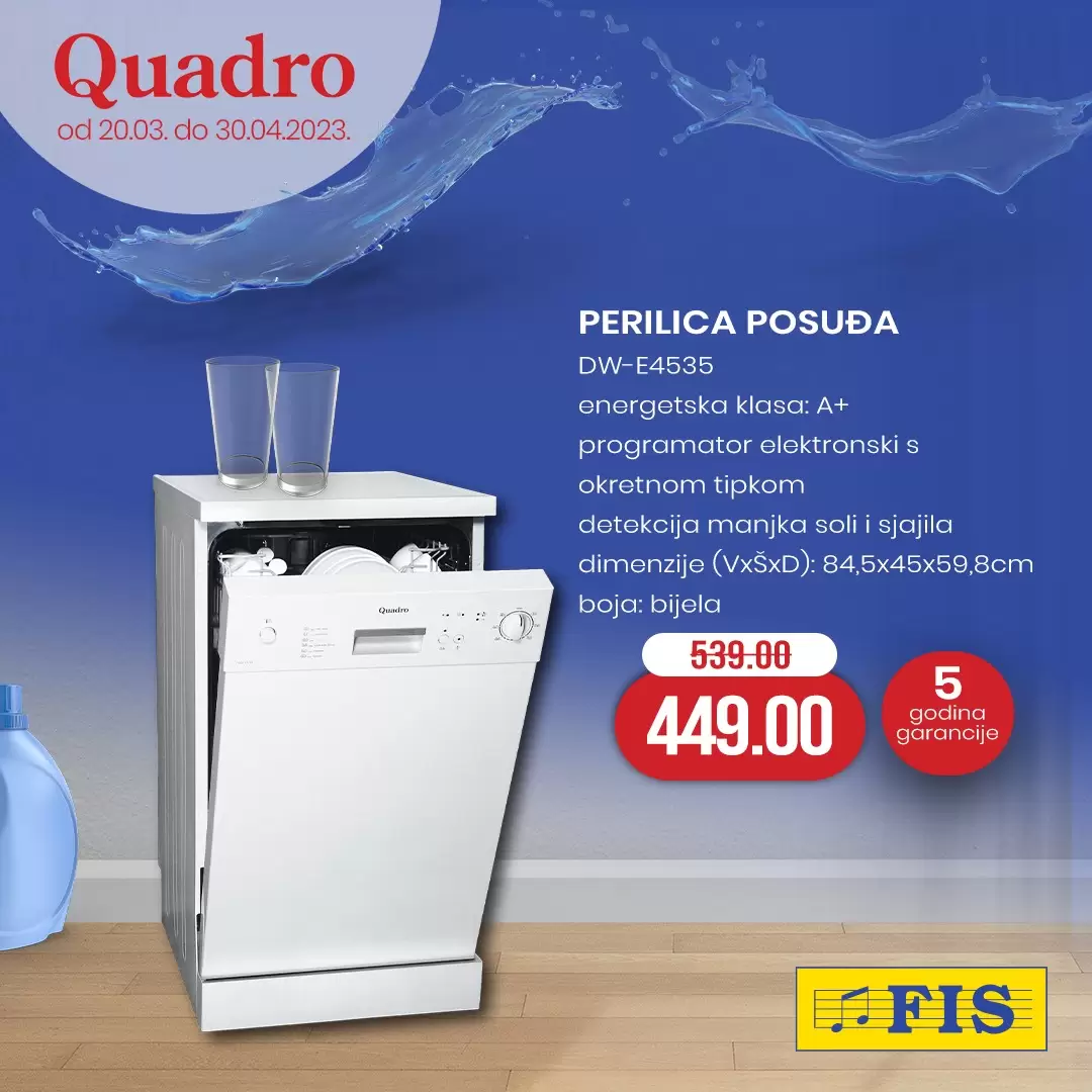 Fis QUADRO super akcija 20.3-30.4.2023. 