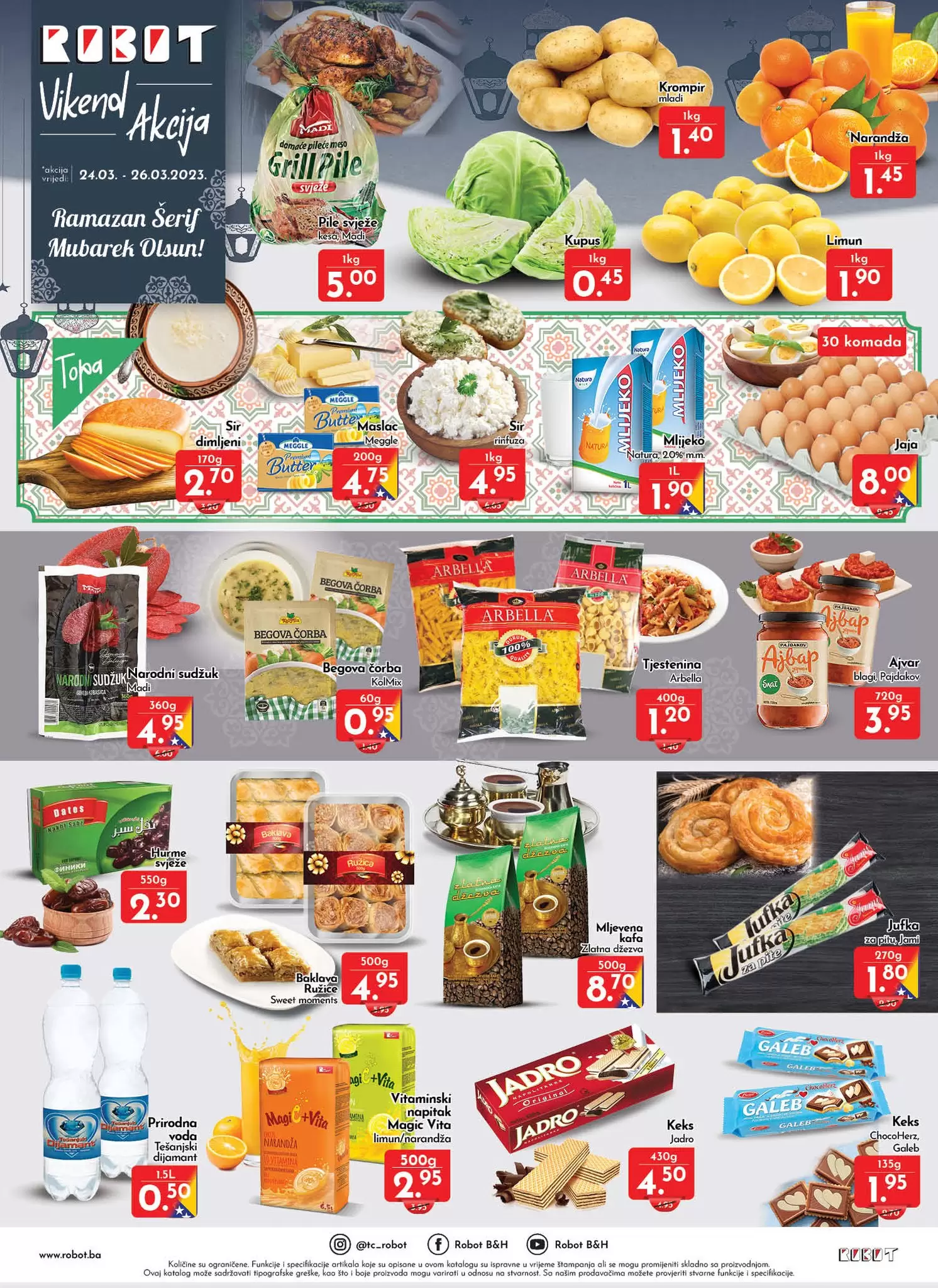 Robot vikend akcija 24-26.3.2023.