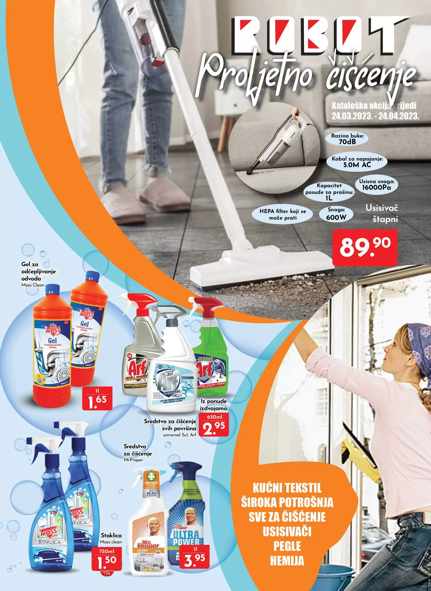 Robot proljetno čišćenje 24.3-24.4.2023.