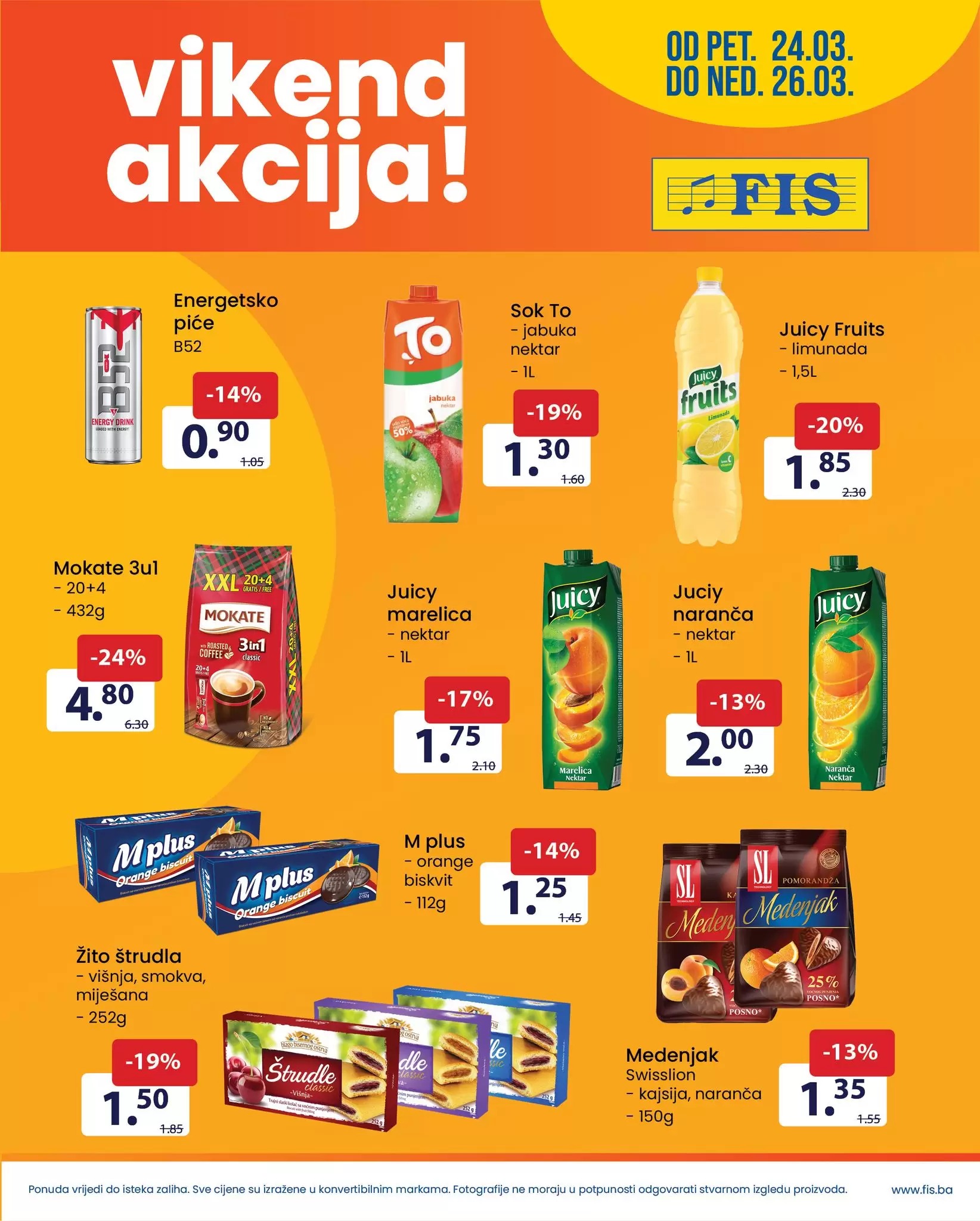 Fis vikend akcija 24-26.3.2023.