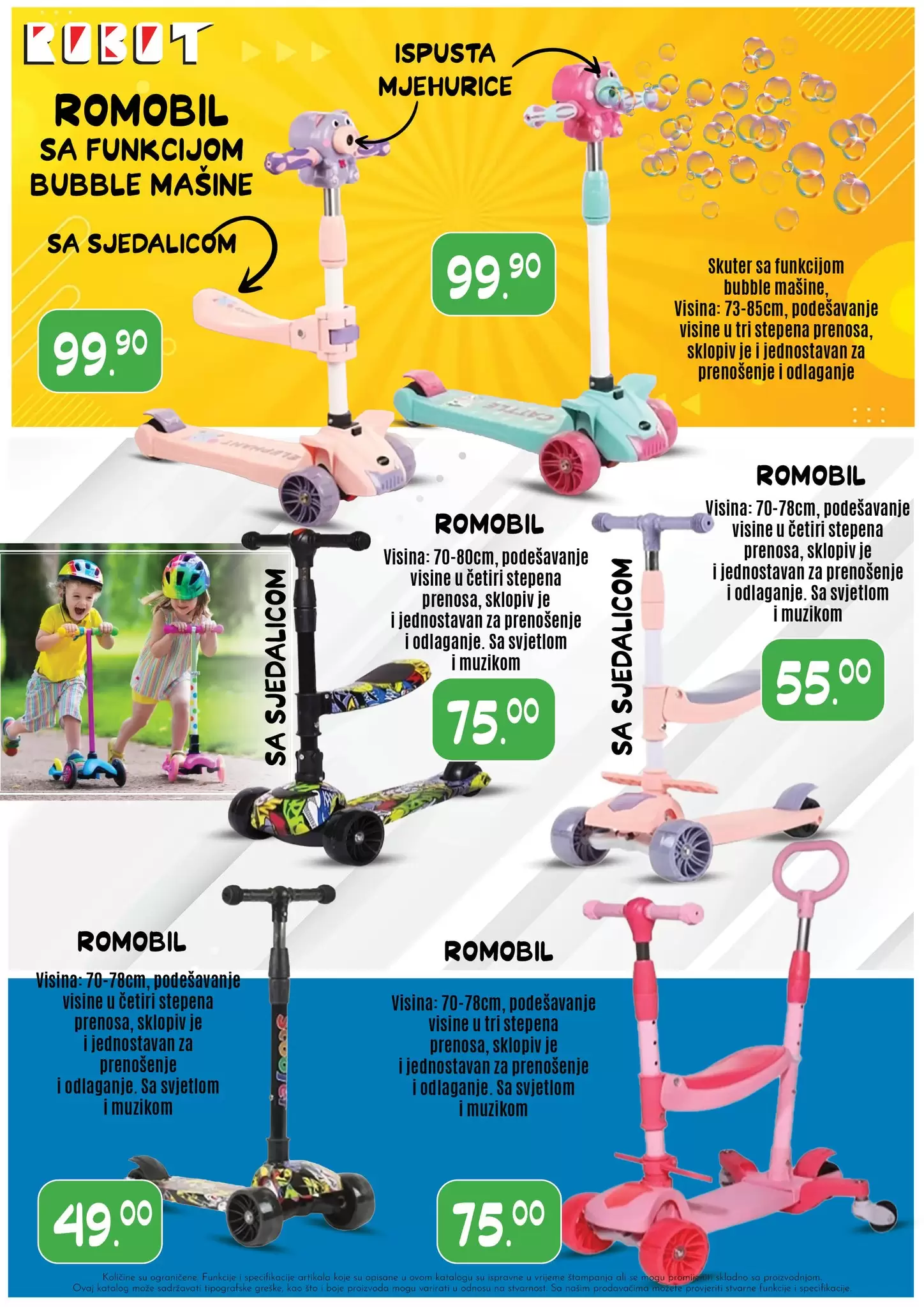 Robot katalog ⇢Romobili & bicikli