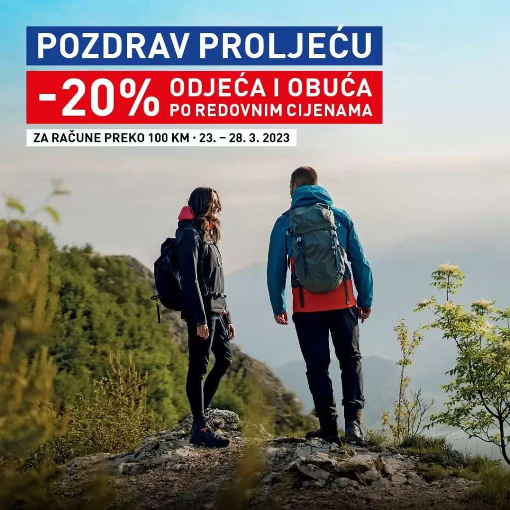 Intersport Proljetna akcija 23-28.3.2023.