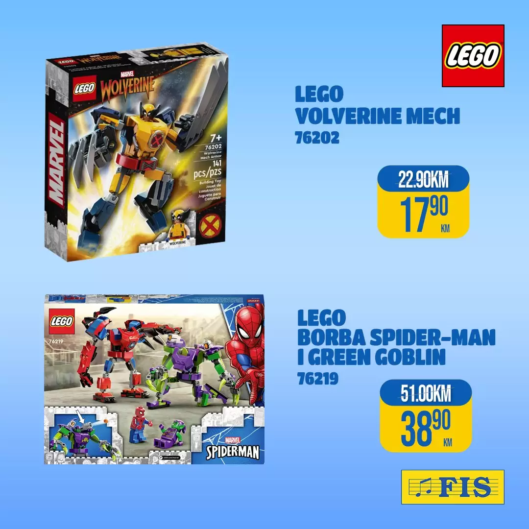 Fis LEGO SNIŽENJE 30.3-25.4.2023.