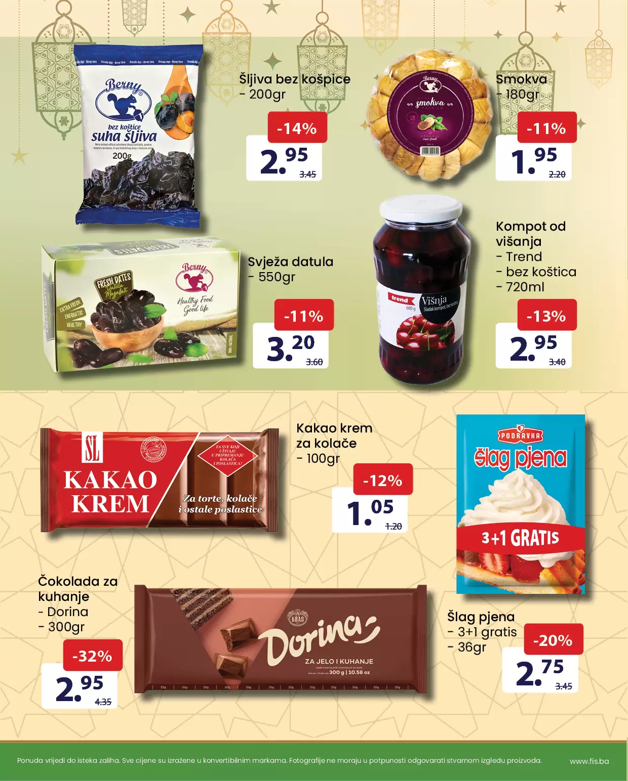 Fis RAMAZANSKA AKCIJA 31.3-6.4.2023.