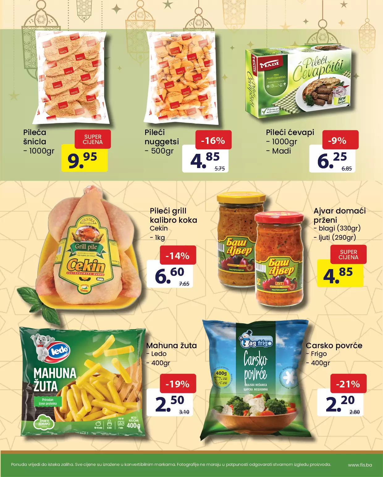 Fis RAMAZANSKA AKCIJA 31.3-6.4.2023.