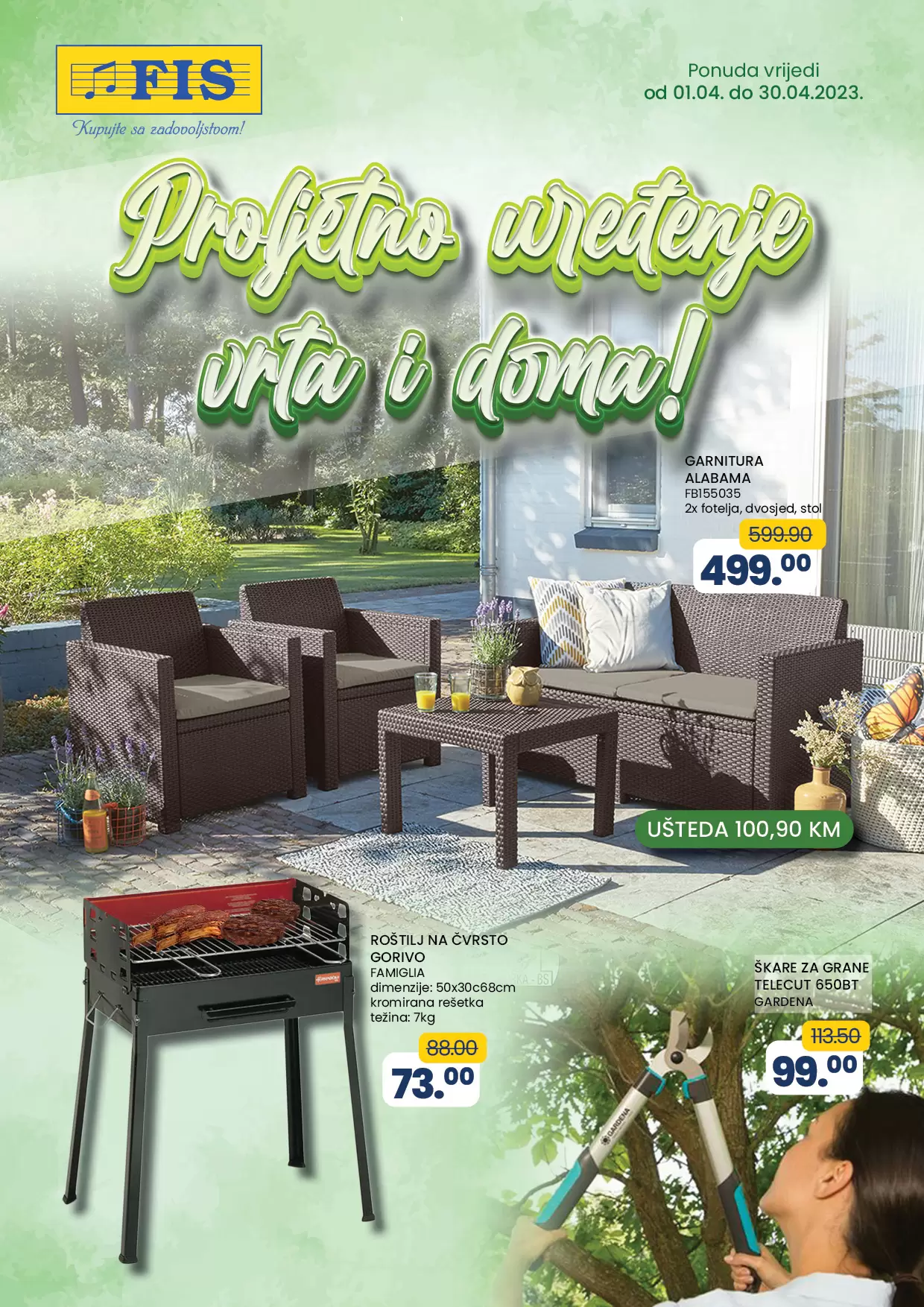 Fis katalog PROLJETNO UREĐENJE VRTA 1-30.4.2023.