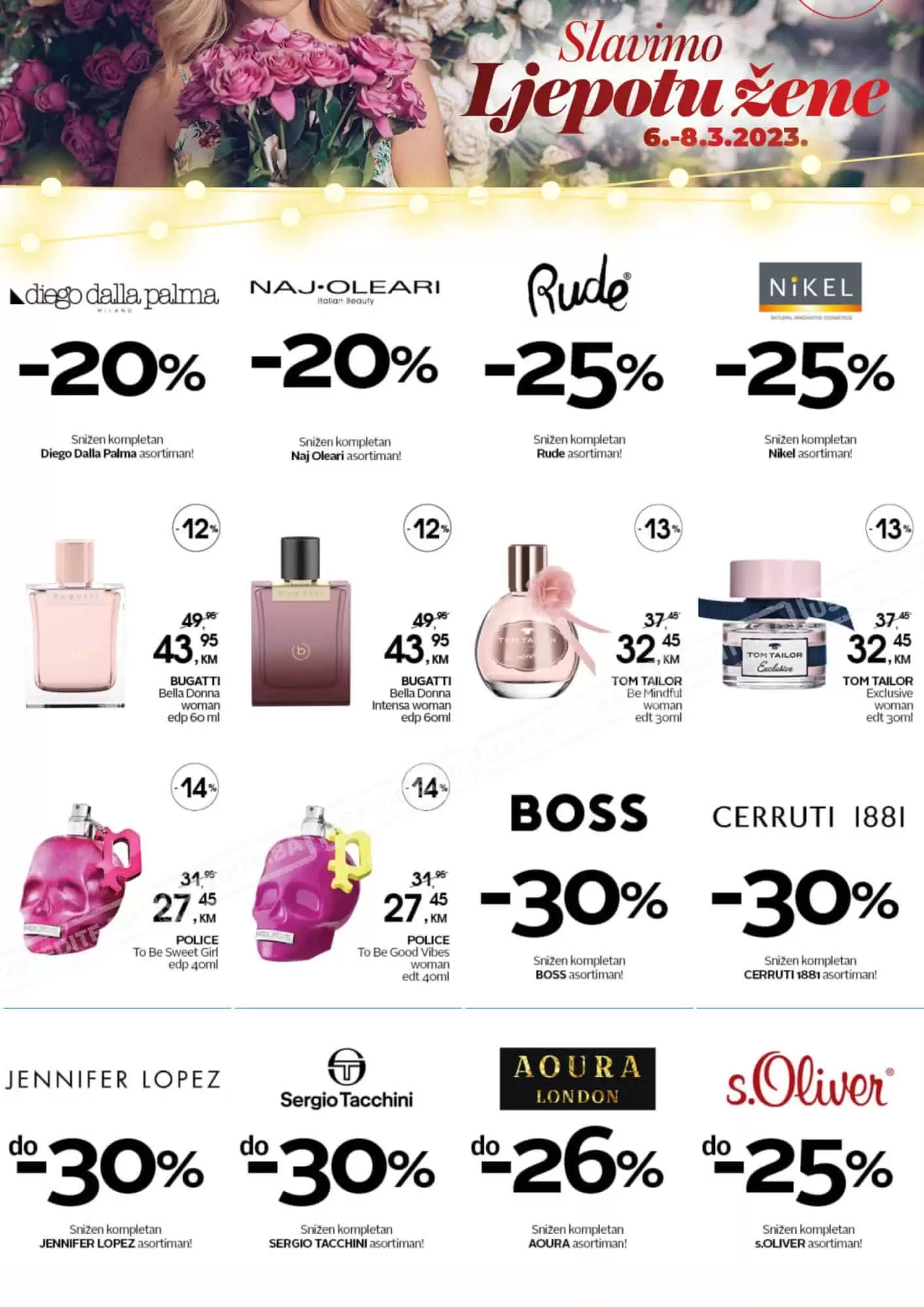 Dan žena u cm cosmetic marketu SNIŽENJE do -50%