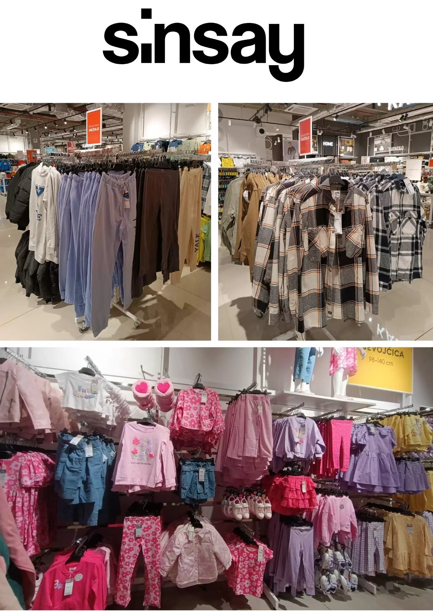 Sinsay BiH ⇢NOVA KOLEKCIJA + Međusensko sniženje do 50%