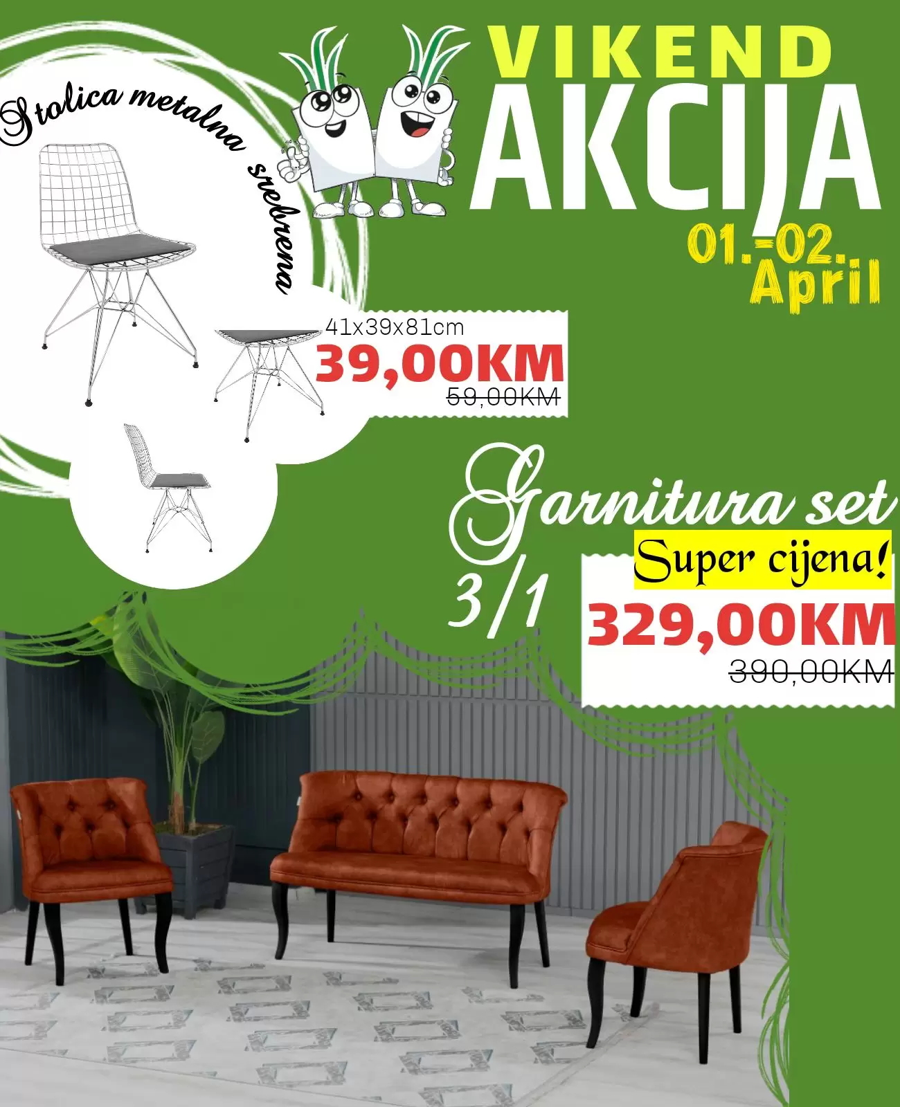 Garden Centar VIKEND AKCIJA 1-2.4.2023.
