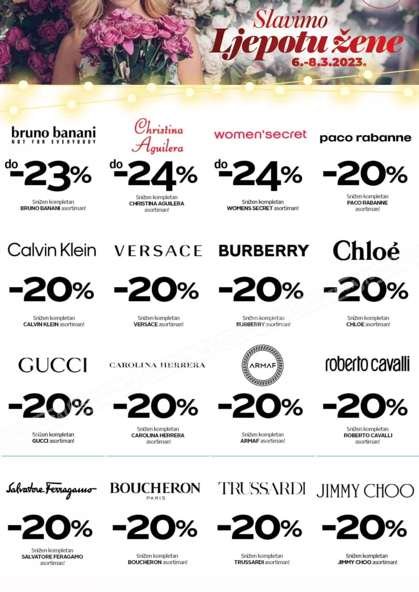 Dan žena u cm cosmetic marketu SNIŽENJE do -50%