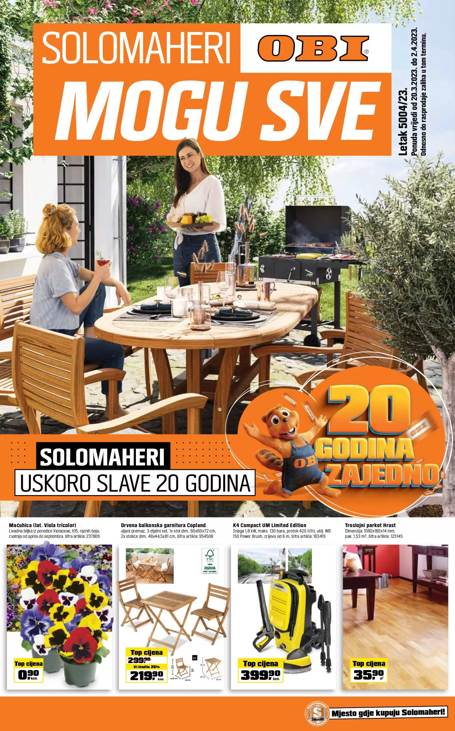 OBI katalog 20.3-2.4.2023. 