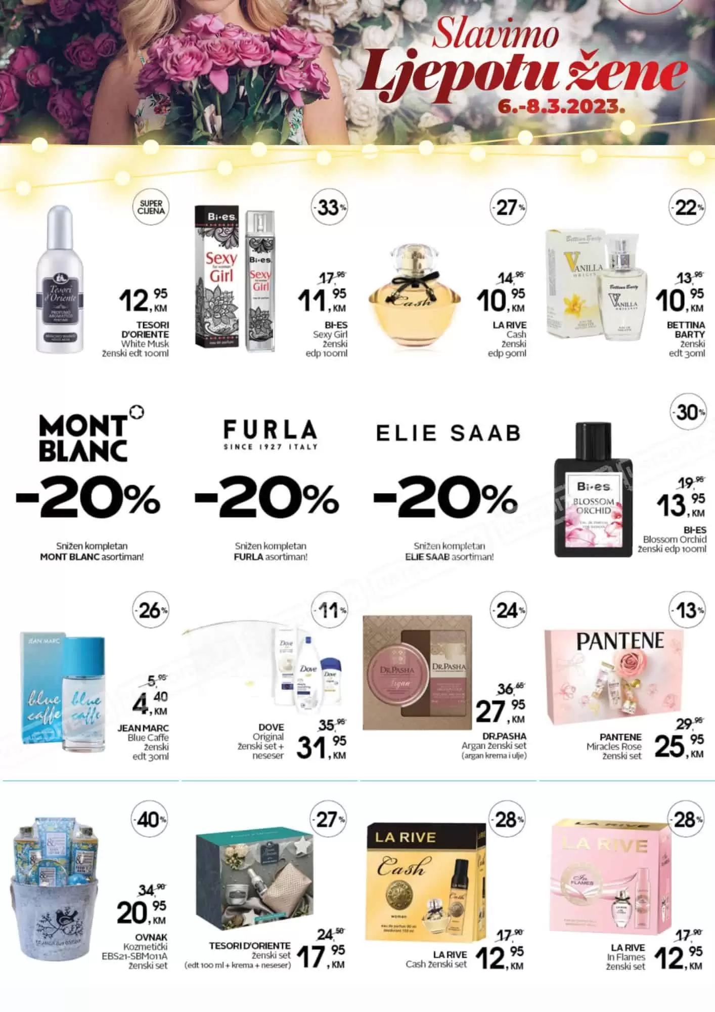 Dan žena u cm cosmetic marketu SNIŽENJE do -50%