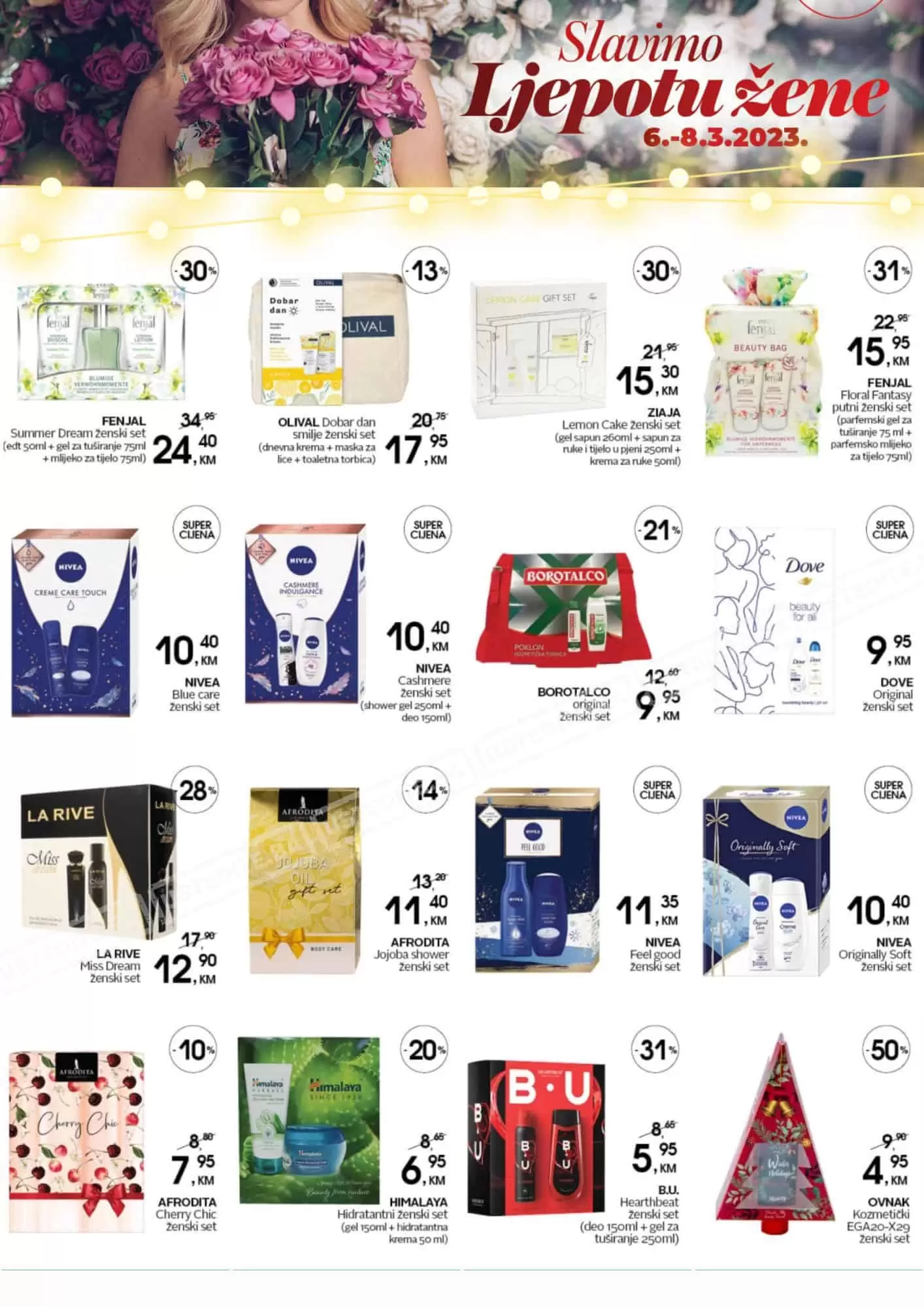 Dan žena u cm cosmetic marketu SNIŽENJE do -50%