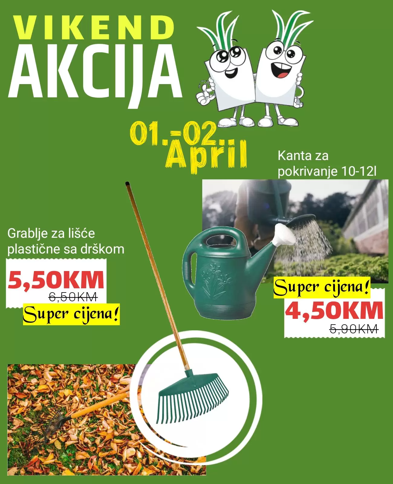 Garden Centar VIKEND AKCIJA 1-2.4.2023.