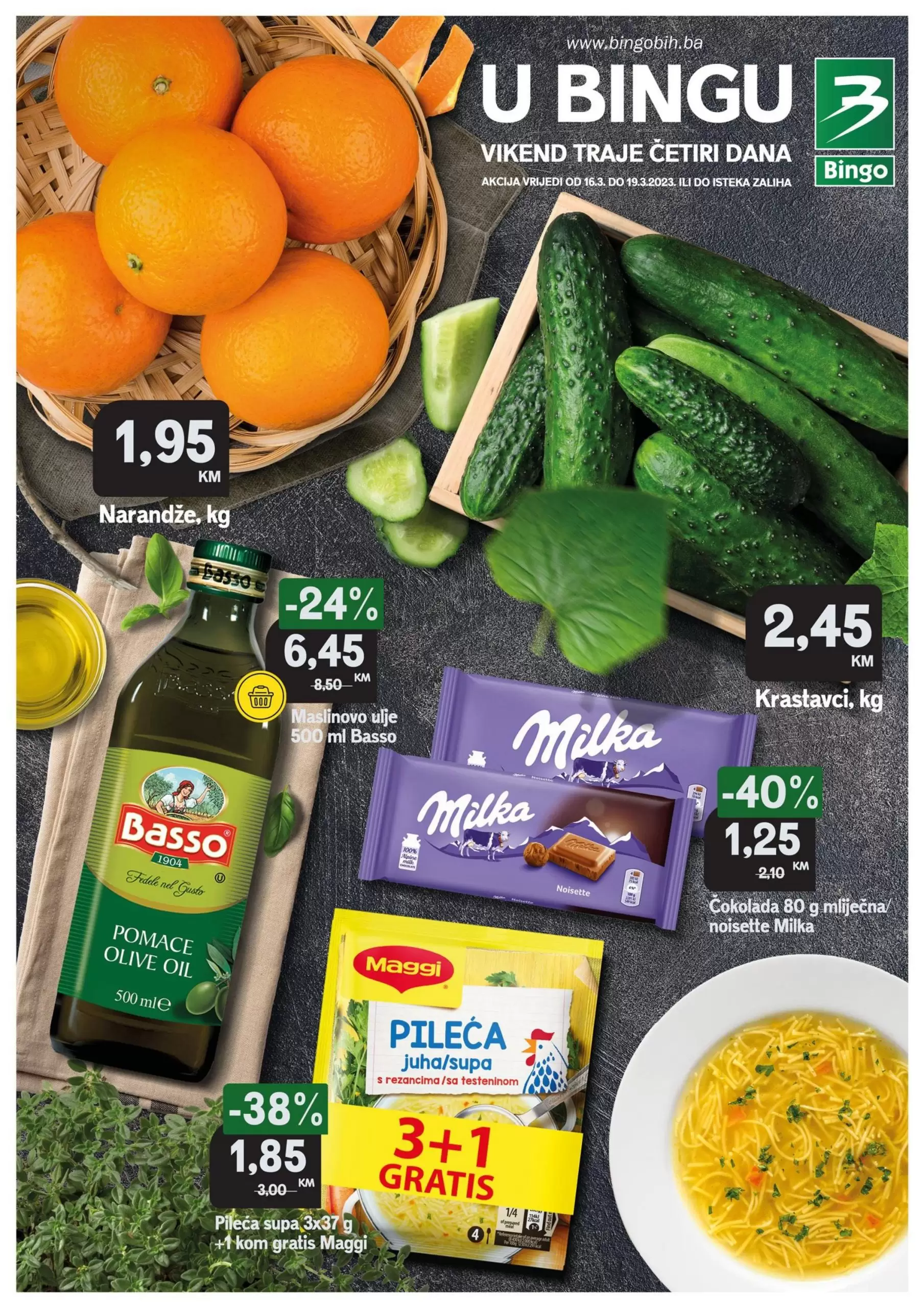 Bingo vikend akcija 16-19.3.2023.