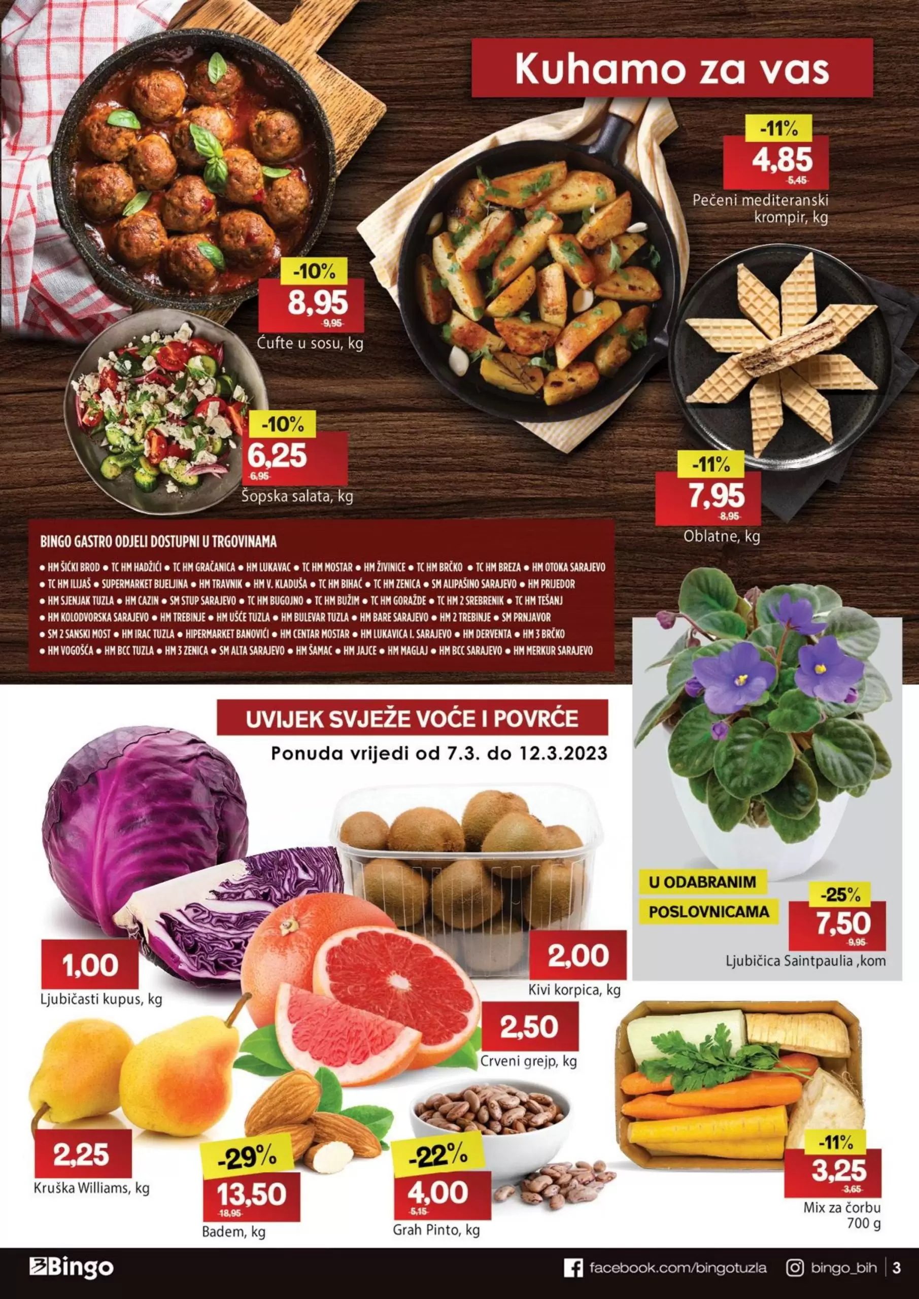 Bingo katalog SENZACIJA 7-19.3.2023.