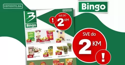 Bingo SVE DO 2 KM akcija do 2.4.2023.