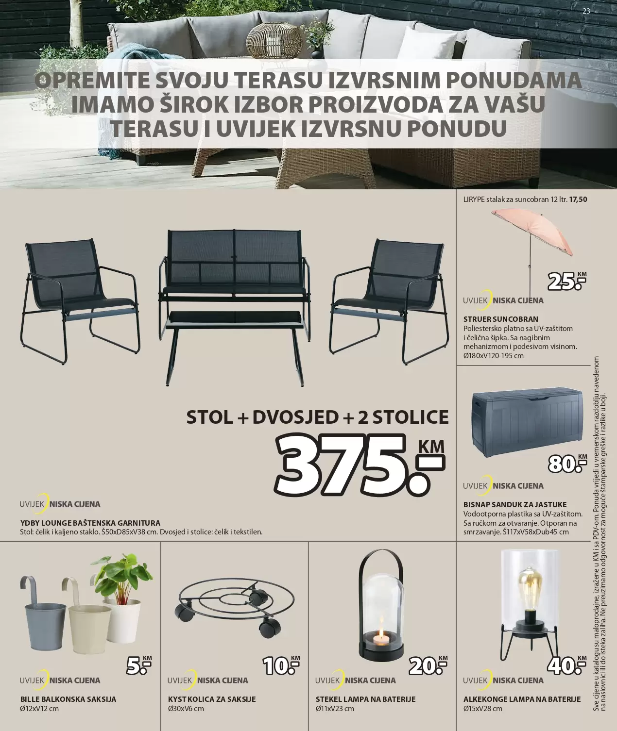 Rođenanski Jysk katalog 23.3-5.4.2023.