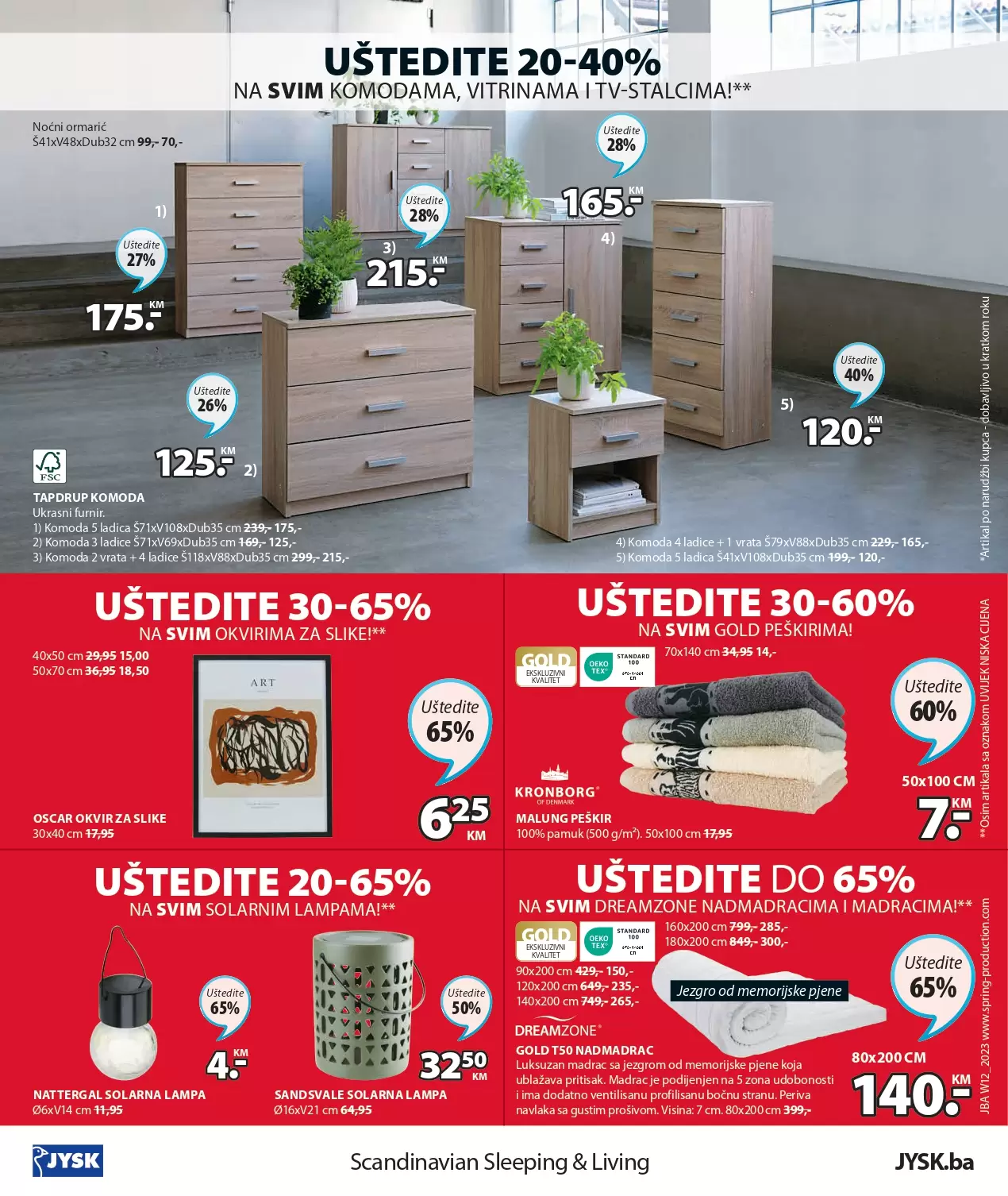 Rođenanski Jysk katalog 23.3-5.4.2023.