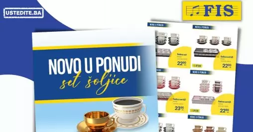 Fis NOVO u ponudi set šoljica!