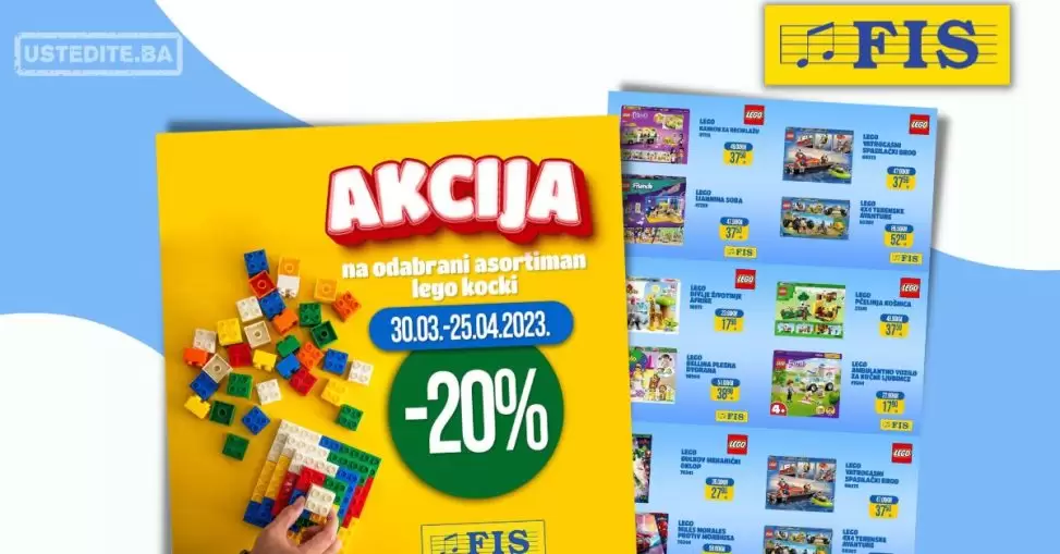 Fis LEGO SNIŽENJE 30.3-25.4.2023.