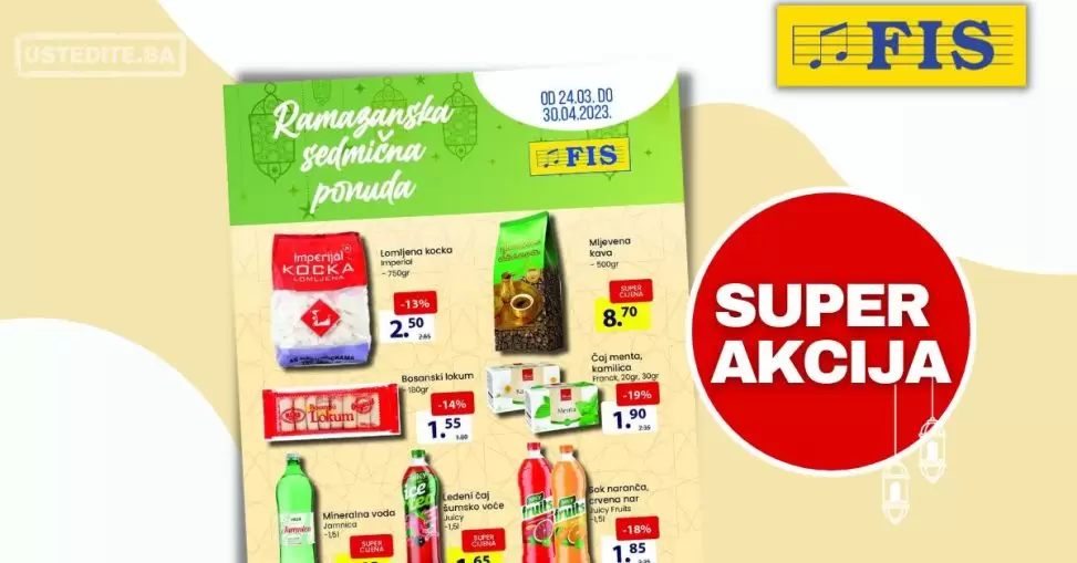 Fis RAMAZANSKA AKCIJA 24-30.3.2023.