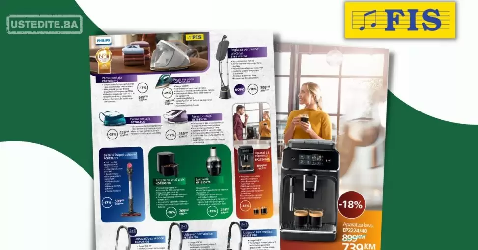 FIS i PHILIPS super akcija 15.3-30.4.2023.