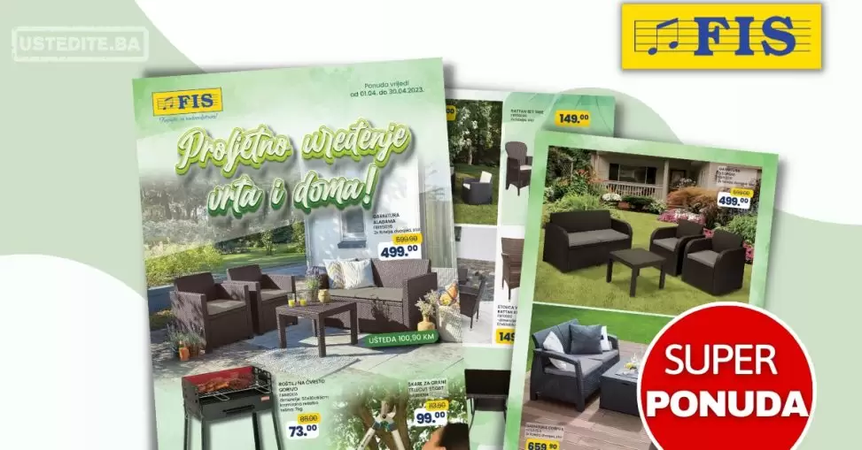 Fis katalog PROLJETNO UREĐENJE VRTA 1-30.4.2023.