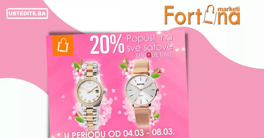 Fortuna SNIŽENJE za Dan žena