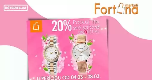 Fortuna SNIŽENJE za Dan žena