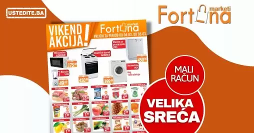 Fortuna vikend akcija 4-5.3.2023.
