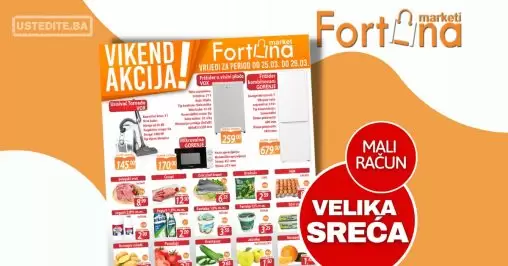 Fortuna vikend akcija 25-26.3.2023.