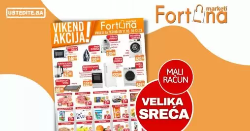 Fortuna vikend akcina 11-13.3.2023.