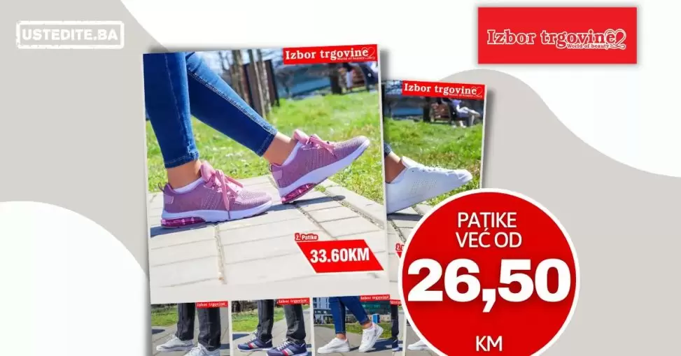 Izbor trgovine ŽENSKE i MUŠKE PATIKE