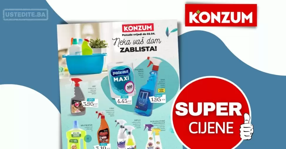 Konzum akcija ⇢RADOST PROLJEĆA