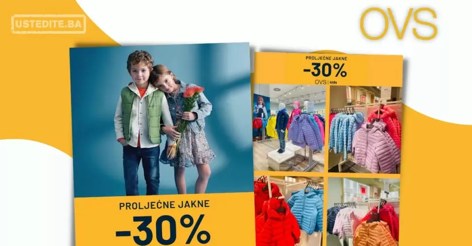 OVS kids SNIŽENJE JAKNI