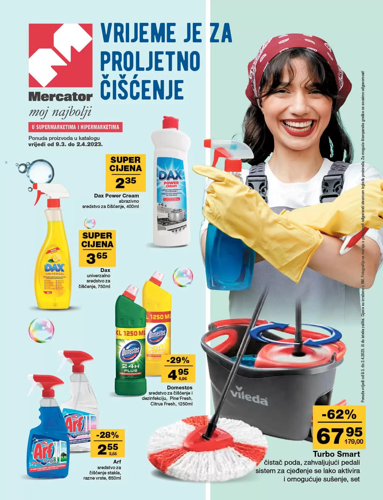 Mercator katalog⇢Proljetno čišćenje 9.3-2.4.2023.