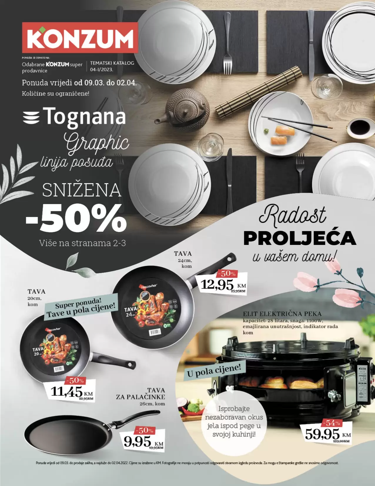Konzum katalog 09.03.- 02.04.2023.