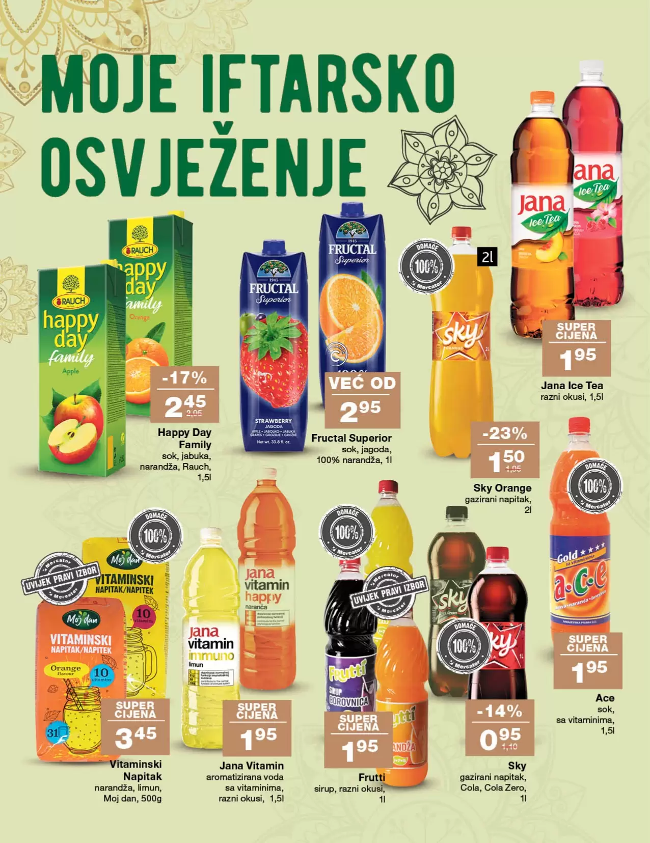 Mercator katalog RAMAZANSKA AKCIJA 16.3-23.4.2023.