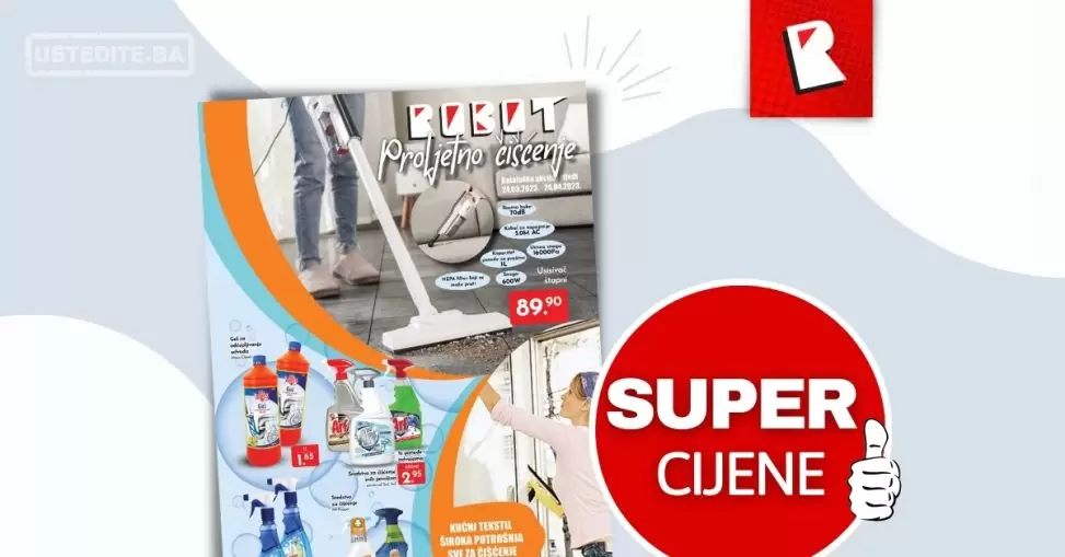 Robot proljetno čišćenje 24.3-24.4.2023.