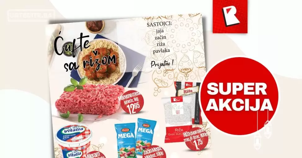 Robot akcija ⇢Ćufte sa rižom