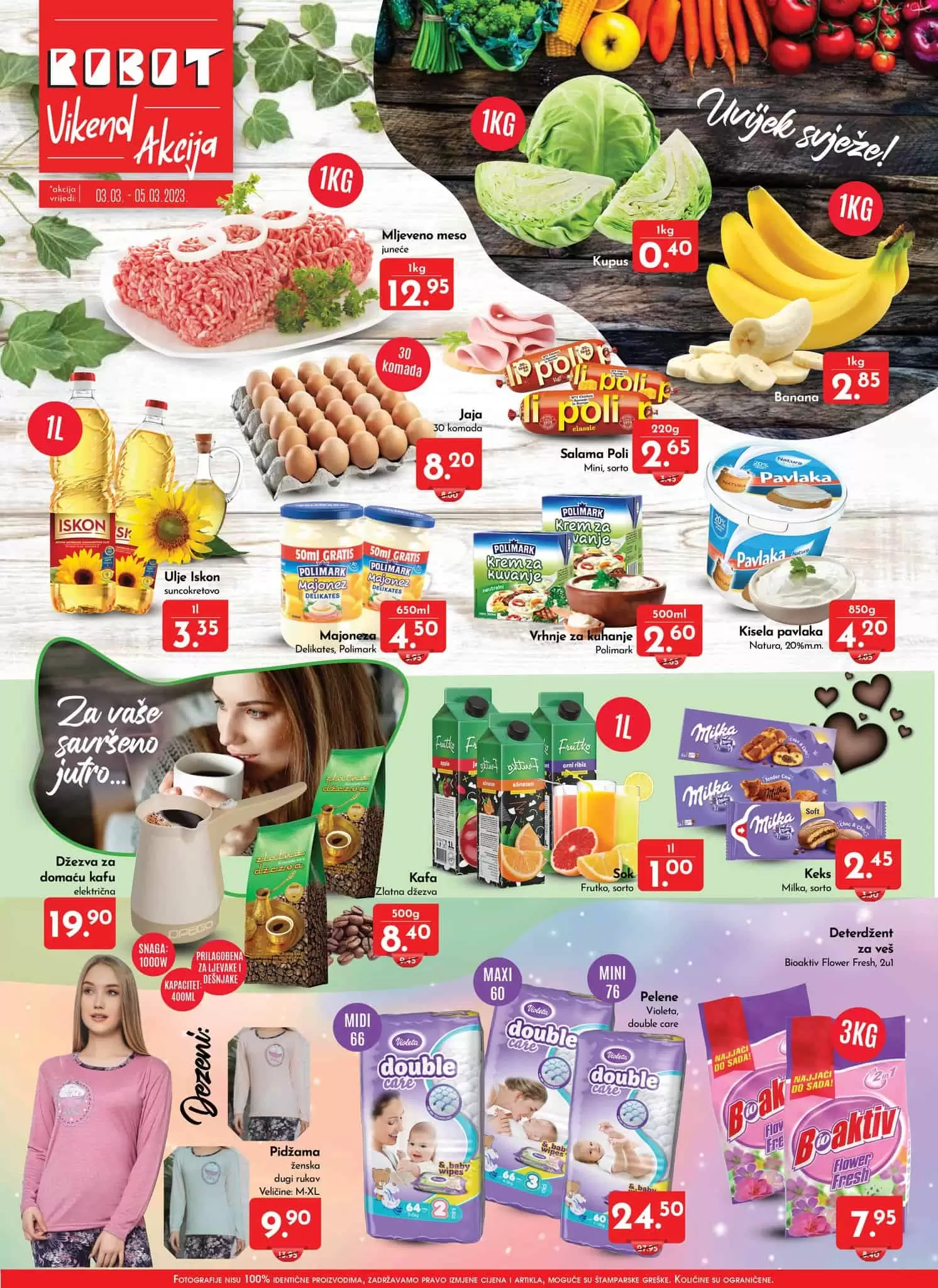 Robot vikend akcija 3-5.3.2023.