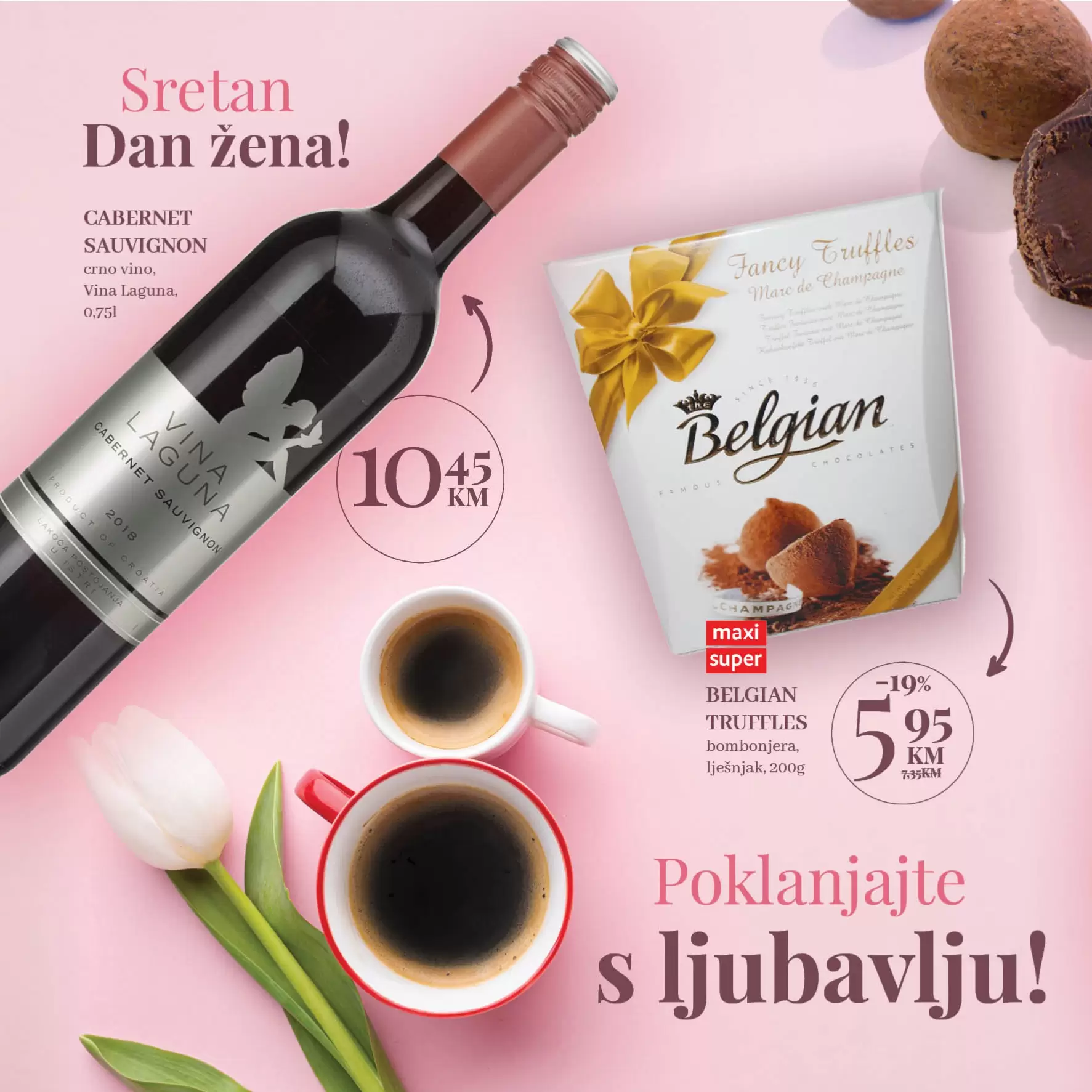 Konzum katalog Sretan DAN ŽENA 6-12.3.2023.