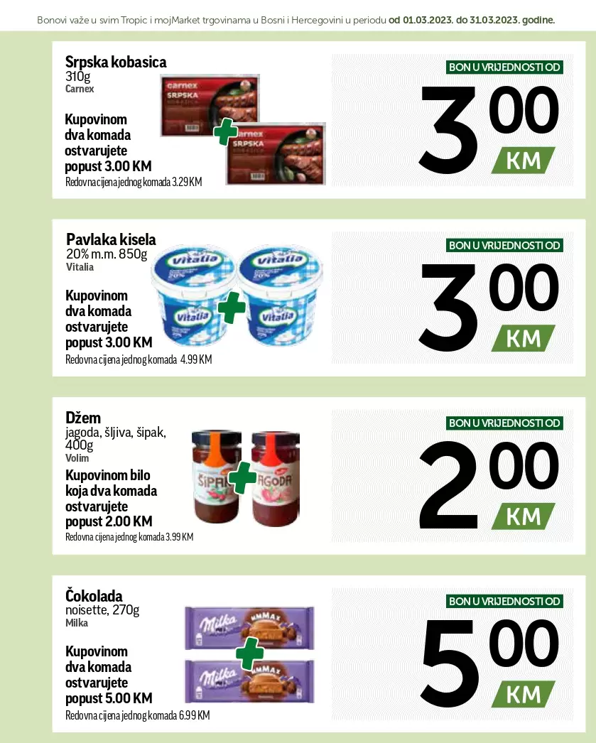 Tropic BONbonjera UŠTEDITE 199 KM 1-31.2.2023.